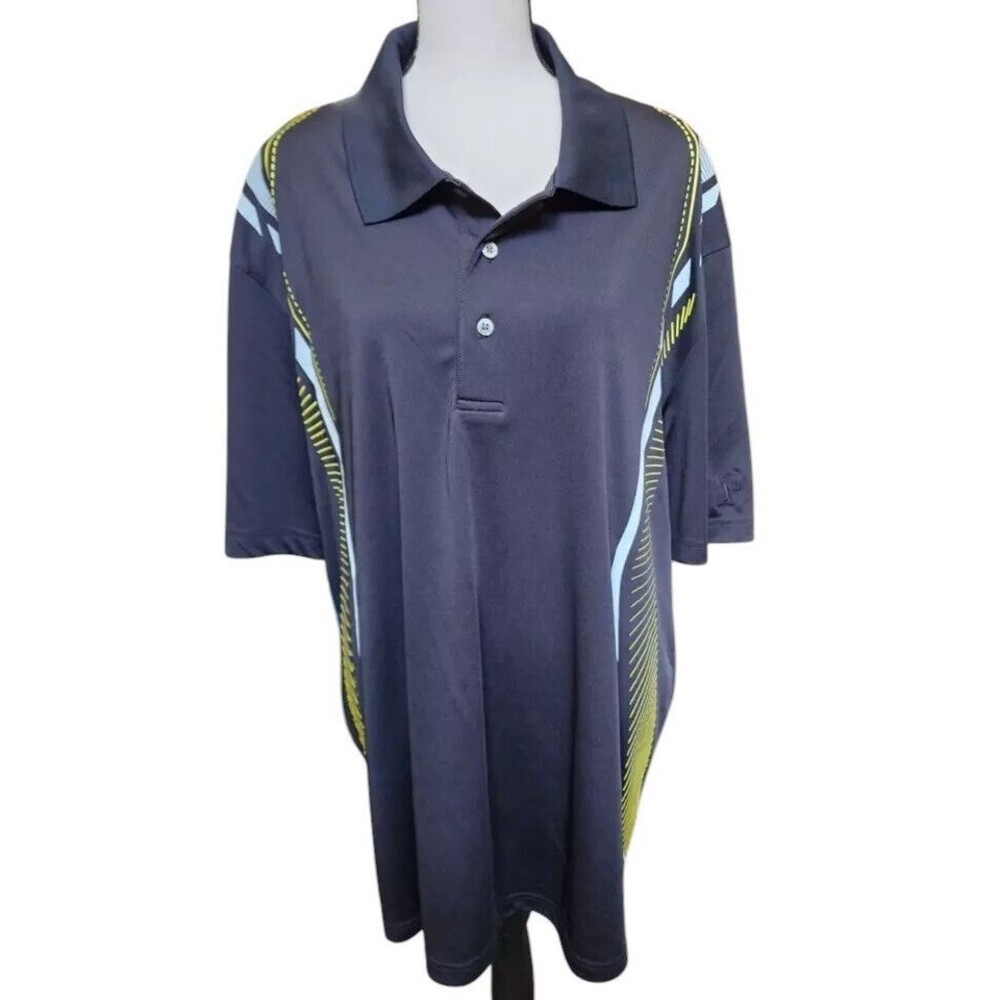 Champions Tour Golf Polo Size 2X Black Short Sleeve